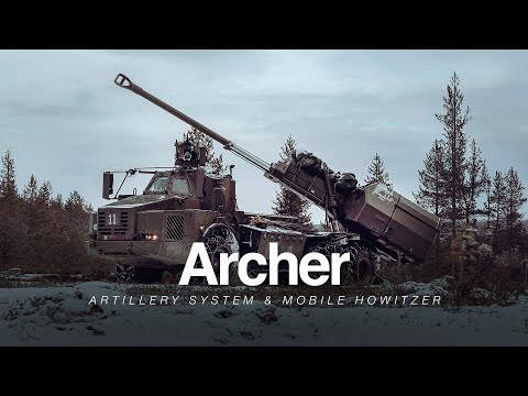 Archer Howitzer in Action