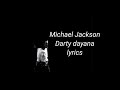 Michael Jackson Darty Diana Lyrics With On Screen Photos