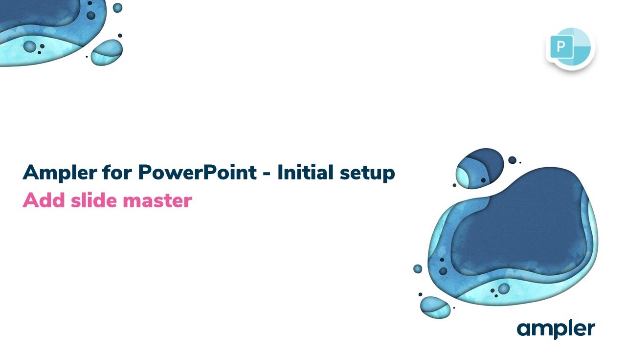PowerPoint - Initial setup -  Library - Add slide master