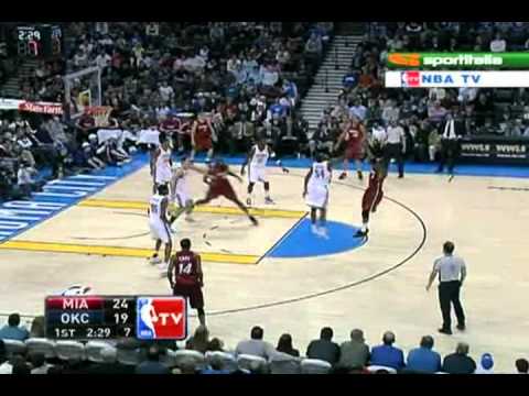Dwyane Wade Highlights - Heat @ Thunder - Jan. 18,2009 - 32pts.wmv