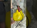 Giant 2 Girl Balloon Pop Reveal Shorts Ytshorts Treandingshort
