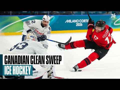 Canada vs France Highlights 🇨🇦🏒🇫🇷 | #MilanoCortina2026