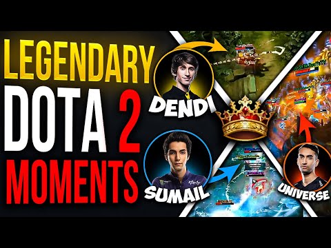 Moments in Dota 2 which made those Players legendary
