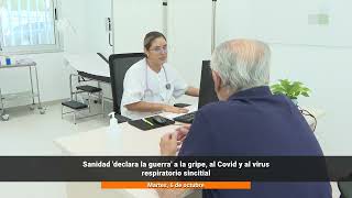 Sanidad 'declara la guerra' a la gripe, al Covid y al virus respiratorio sincitial