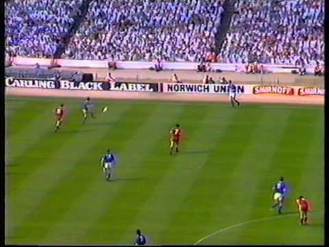 LIVERPOOL FC V EVERTON FC - FA CUP FINAL 1989 - SECOND HALF - SECOND PERIOD