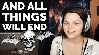 Avenged Sevenfold     &quot;And All Things Will End&quot;    REACTION