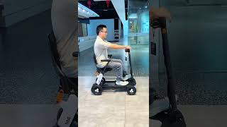 The Ultimate Foldable 4-Wheel Electric Scooter for Senior1️⃣