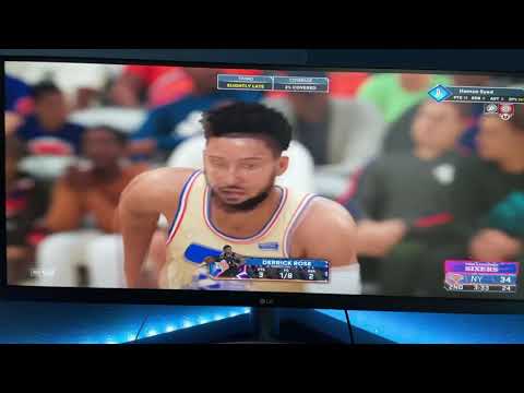 NBA 2K21 next Gen Stephen Curry my career Ep 2: vs 76rs
