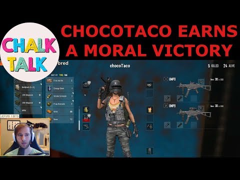ChocoTaco Earns A Moral Victory (PlayerUnknown's Battlegrounds)