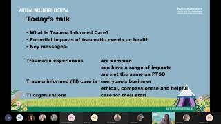 Trauma Informed Care