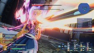Sword Art Online Fractured Daydream | Extreme Boss - Sword Golem Catastrophe | Cat Knight Alice