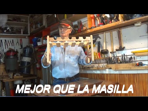 Truco para rellenar juntas en muebles ¡mejor que la masilla!