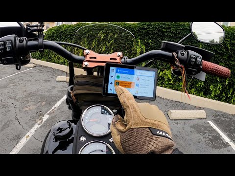 Motorcycle GPS Navigator Install & First Impressions | Garmin zūmo XT
