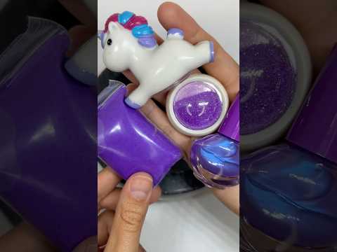 ASMR slime 💜🦄💜 #slimeworld #asmr #slime #asmrslime #video #asmrvideo