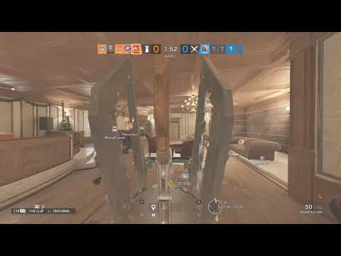 R6S | Tachanka spawnpeek and flick TK