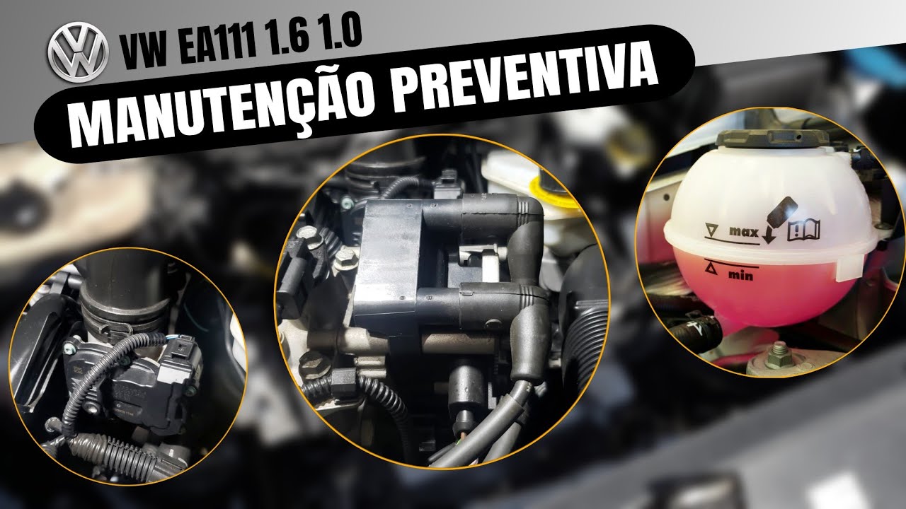MANUTENÇÃO MOTOR VW EA111 Período/kilometragem/Dicas Fox Polo Saveiro Golf Voyage Gol Up Spacefox