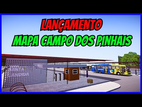 ????Gameplay Novo Mod Mapa Campo dos Pinhais | Proton Bus Simulator | PBSU | Mods | Jogo de Ônibus