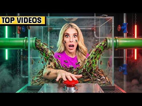 24 HOURS TRAPPED In a SECRET Location! | Rebecca Zamolo