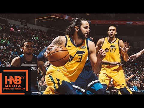 Minnesota Timberwolves vs Utah Jazz Full Game Highlights / April 1 / 2017-18 NBA Season