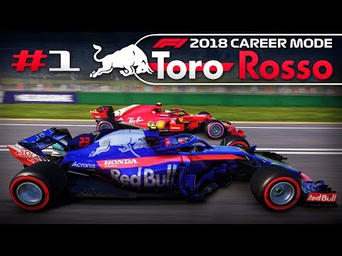 F1 2018 CAREER MODE #1 | IT BEGINS! | Australian GP (110% AI)