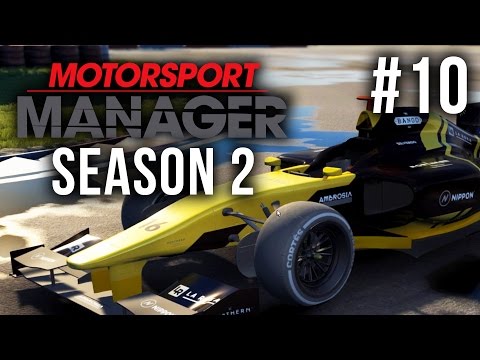 Motorsport Manager Season 2 Gameplay Walkthrough Part 10 - CRAZY LAST RACE & PROMOTION AGAIN ???