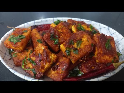 Pan Fried Masala Tofu | Spicy Tofu Recipe
