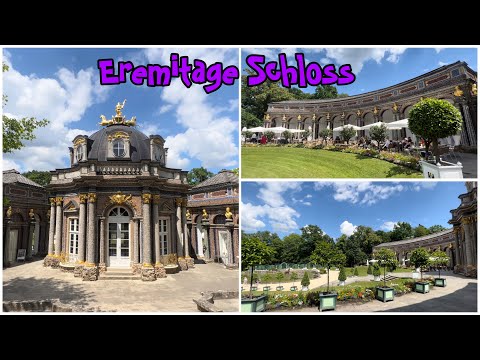 Eremitage Schloss - Bayreuth Walking Tour 4K