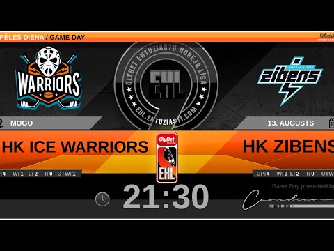 2020.08.13. ICE WARRIORS - ZIBENS