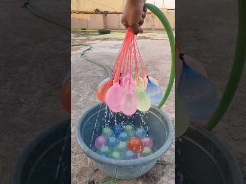 Kid's plastic fun holi magics water balloons - auto fill no ...