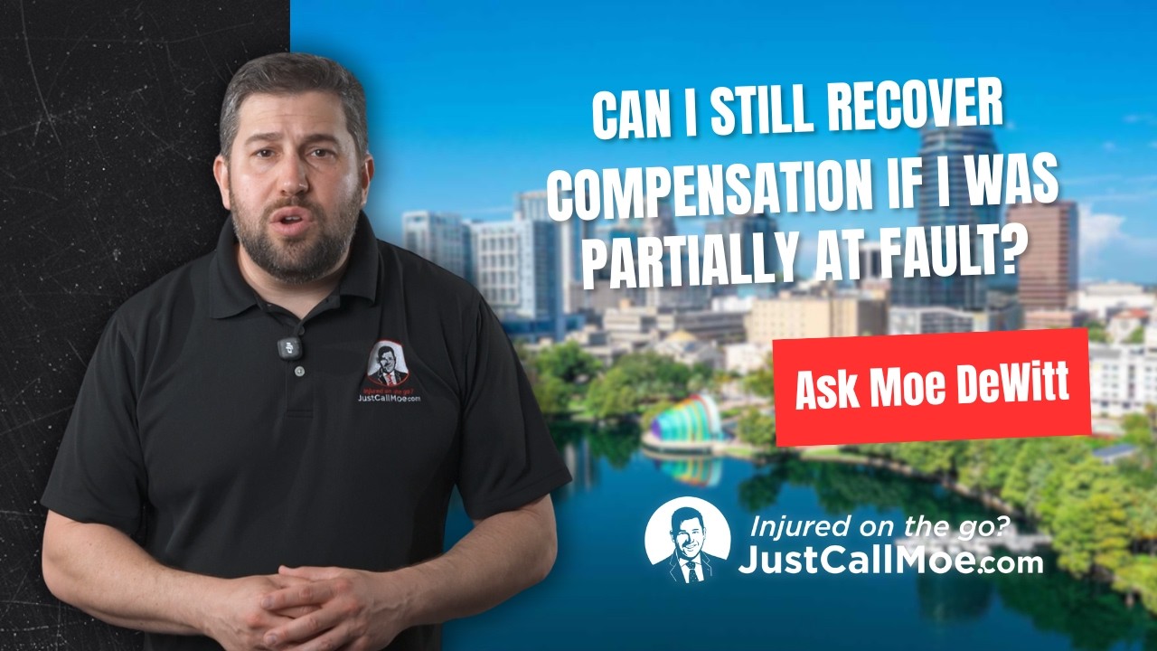 Can I still recover compensation if I was partially at fault?