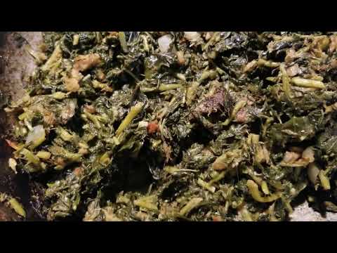 Yummy Callaloo with saltfish Dahl&Rice 🇬🇾 guyanese style 🇬🇾