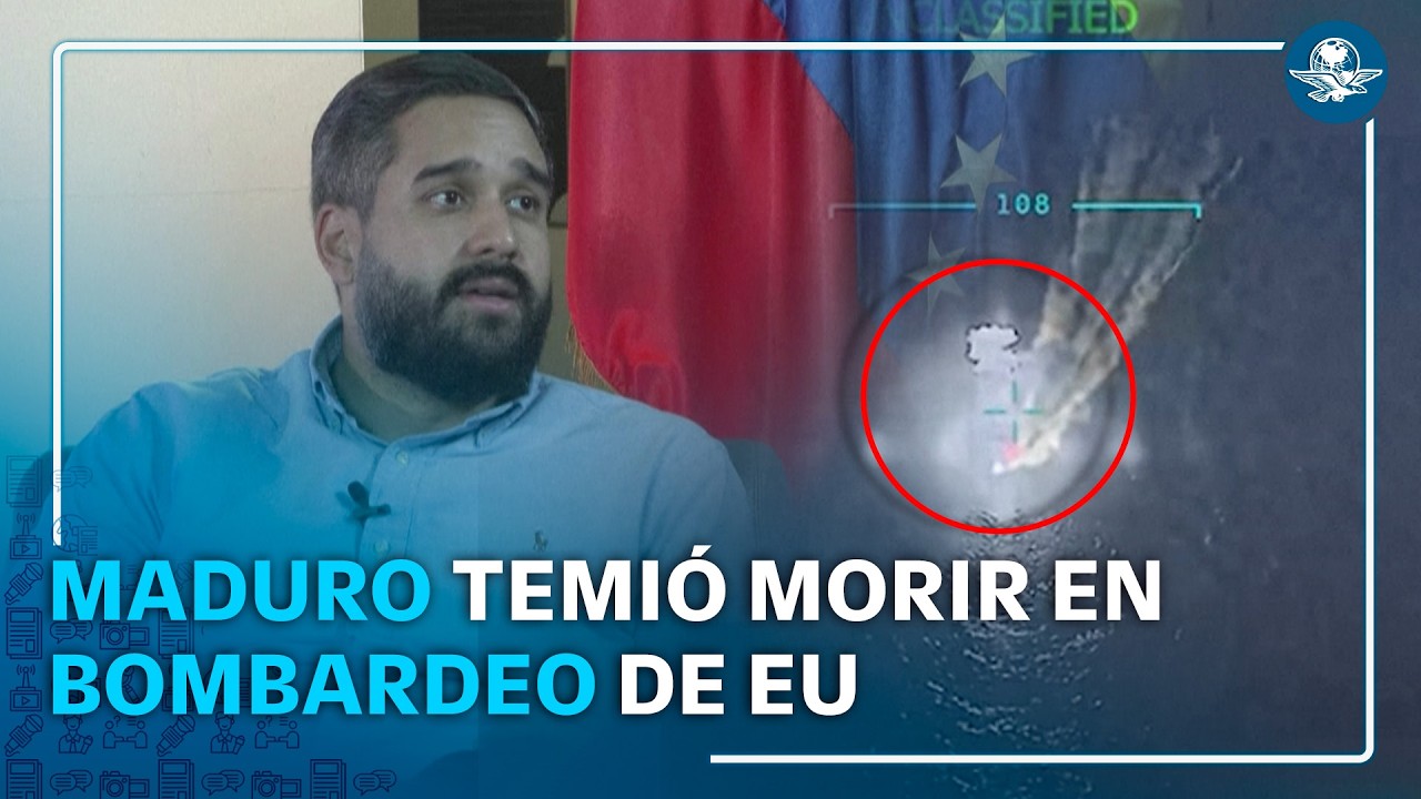 Nicolás Maduro creyó que moriría en ataque de EU, según su hijo