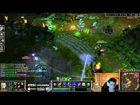 xPeke - AD Orianna vs Lucian - bot «Boss» (Diamond I)