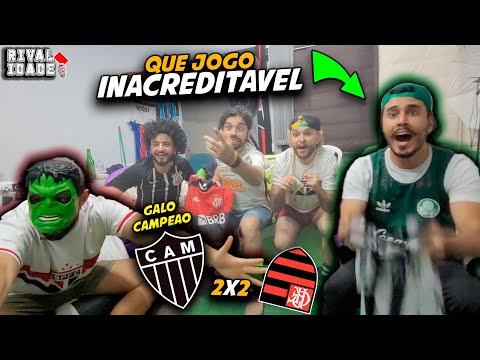 React Atlético Mg 2x2 Flamengo | Brazilian Super Cup Final | Atlético champion | Highlights