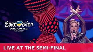 Artsvik - Fly With Me (Armenia) LIVE at the first semi-final