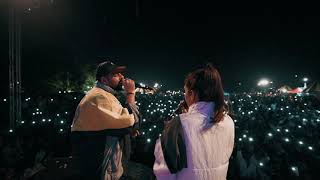 @Badshah &amp; @Aastha Gill - Tareefan (Nashik Live Performance Video)