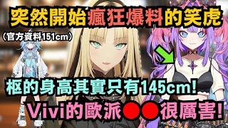 一大早狂爆料同期秘密的笑虎 覺得FG全員聲音都太有特色 在外面不小心點的話 真的會被認出來w【虎金妃笑虎】【hololive中文/翻譯/精華】