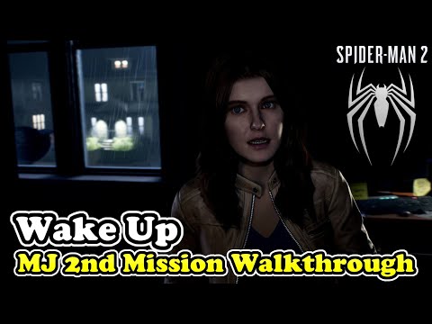 MJ 2nd Mission Walkthrough "Wake Up Mission" Marvel's Spider-Man 2