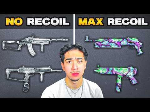 I Tested NO RECOIL vs MAX RECOIL Loadouts in Warzone... Which is BEST?
