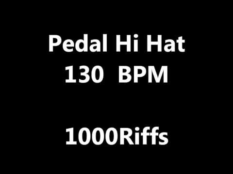Pedal Hi Hat Metronome : 130 BPM - Beats Per Minute