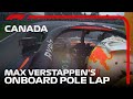 Max Verstappen's Pole Lap | 2022 Canadian Grand Prix | Pirelli