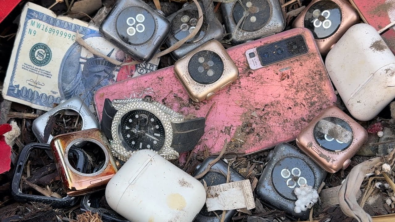 😍i Found Broken Apple & Diamond Watch, AirPods Cases - Restoration VIVO X50 Cracked Phone