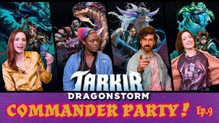 Tarkir: Dragonstorm First Look with Alternate Themed Rules! | Commander Party #9 | MTG EDH Gameplay