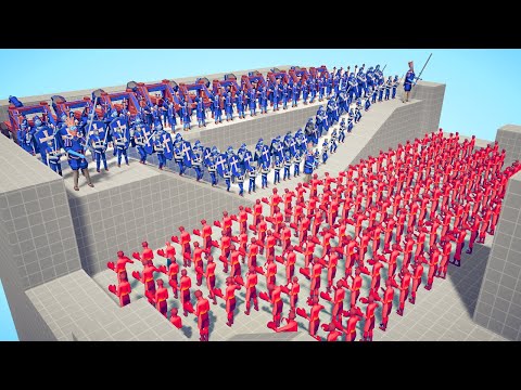 BOXER ARMY 100x 🥊 vs 👑 100x EVERY TEAM BATTLE / Totally Accurate Battle Simulator ( TABS )