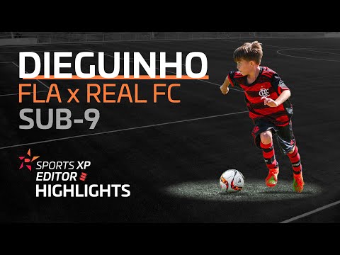 DIEGUINHO - Flamengo x Real FC | Sub-9 // Highlights 2023