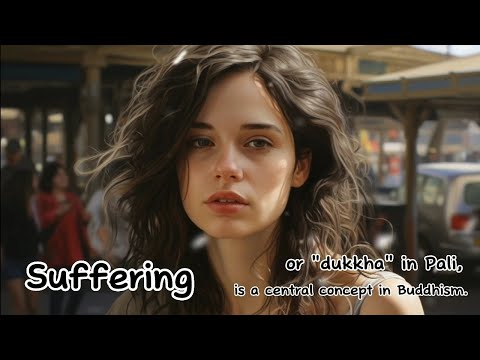 Suffering, or "dukkha" in Pali, is a central concept in Buddhism.