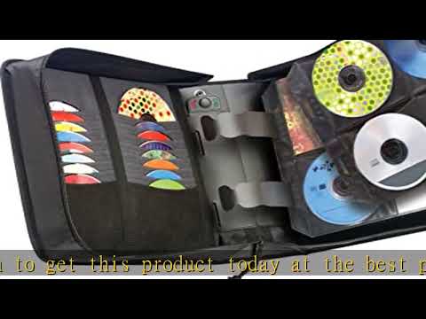 Case Logic CD/DVDW-320 336 Capacity Classic CD/DVD Wallet (Black)