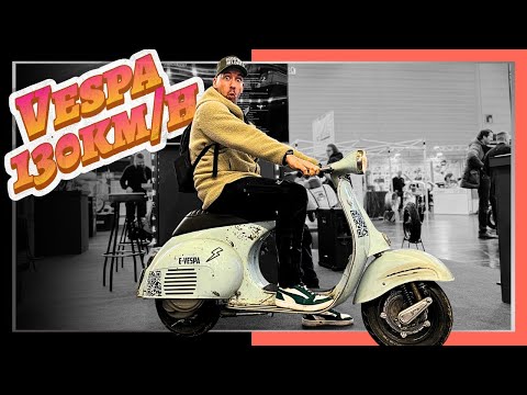 Alte VESPA -130 km/h & 350Nm 🤯  Aus ALT mach NEU! ⚡ Deutsches Patent macht es möglich! 💪 #vespa