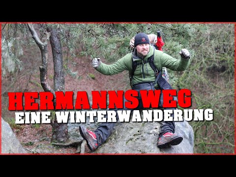 Hermannsweg - A winter hike - Days 1 & 2