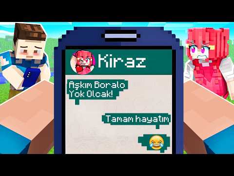 I FOUND HIDDEN MESSAGES ON BARS' PHONE (Minecraft)